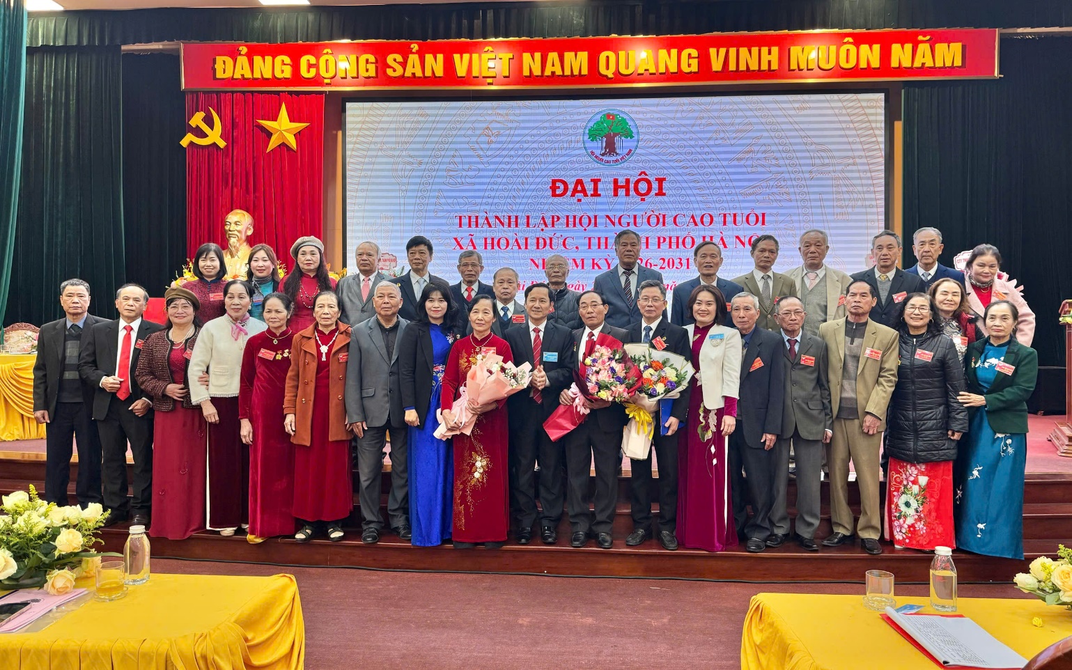 Đại hội thành lập Hội Người cao tuổi xã Hoài Đức nhiệm kỳ 2026 - 2031 thành công tốt đẹp- Ảnh 10.