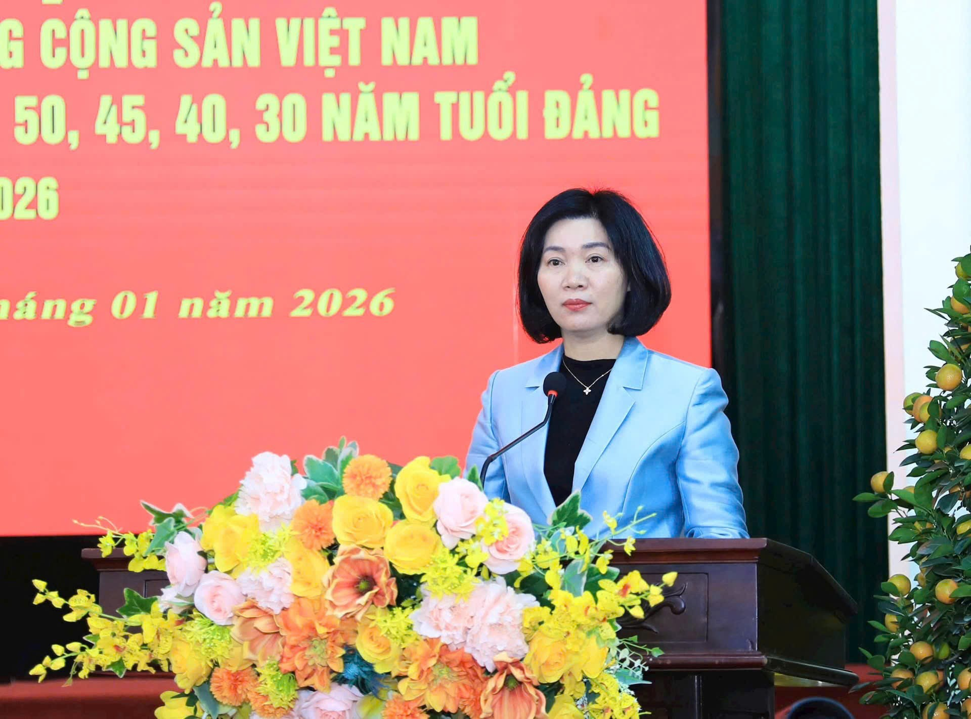 Lễ kỷ niệm 96 năm Ngày thành lập Đảng Cộng sản Việt Nam (3/2/1930 - 3/2/2026) và trao tặng Huy hiệu đợt 3/2- Ảnh 5.