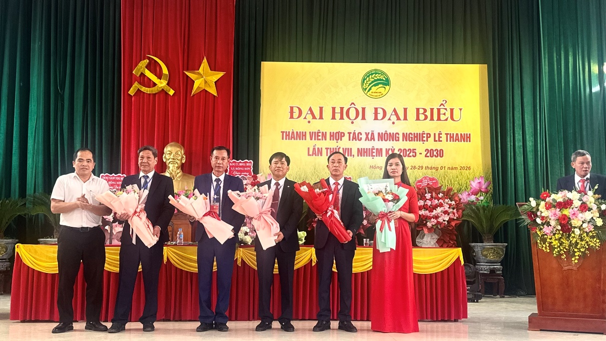 Hợp tác xã nông nghiệp Lê Thanh tổ chức thành công Đại hội lần thứ VII, nhiệm kỳ 2025 - 2030- Ảnh 3.