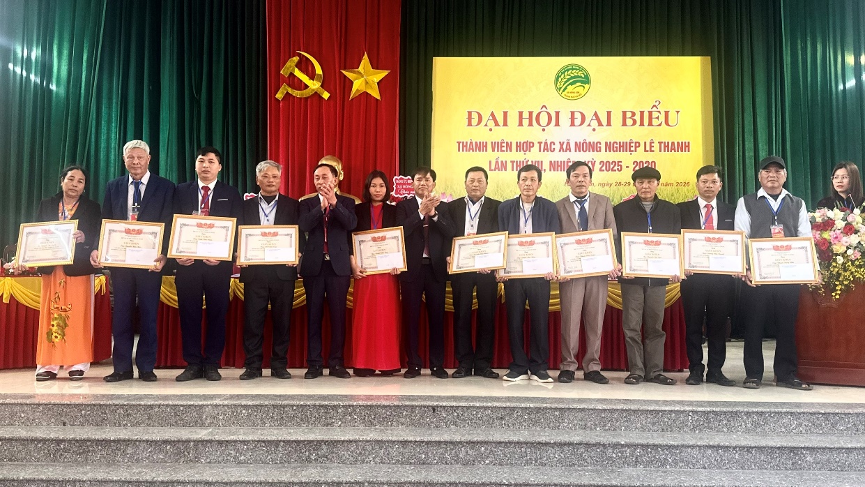 Hợp tác xã nông nghiệp Lê Thanh tổ chức thành công Đại hội lần thứ VII, nhiệm kỳ 2025 - 2030- Ảnh 5.