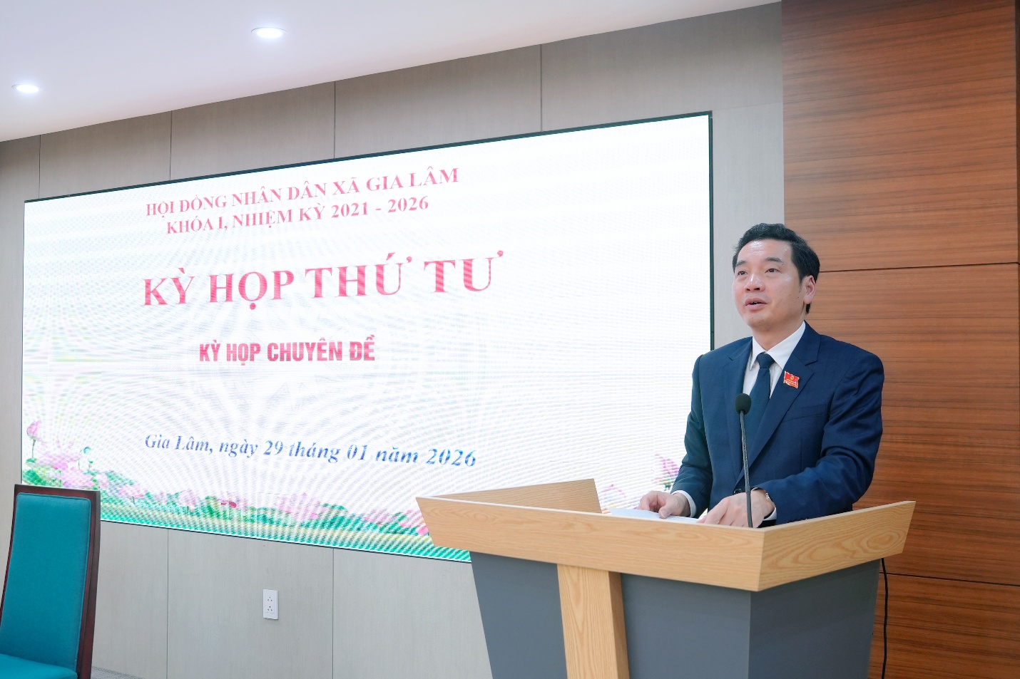 HĐND xã Gia Lâm tổ chức kỳ họp thứ 4 (kỳ họp chuyên đề)- Ảnh 2.