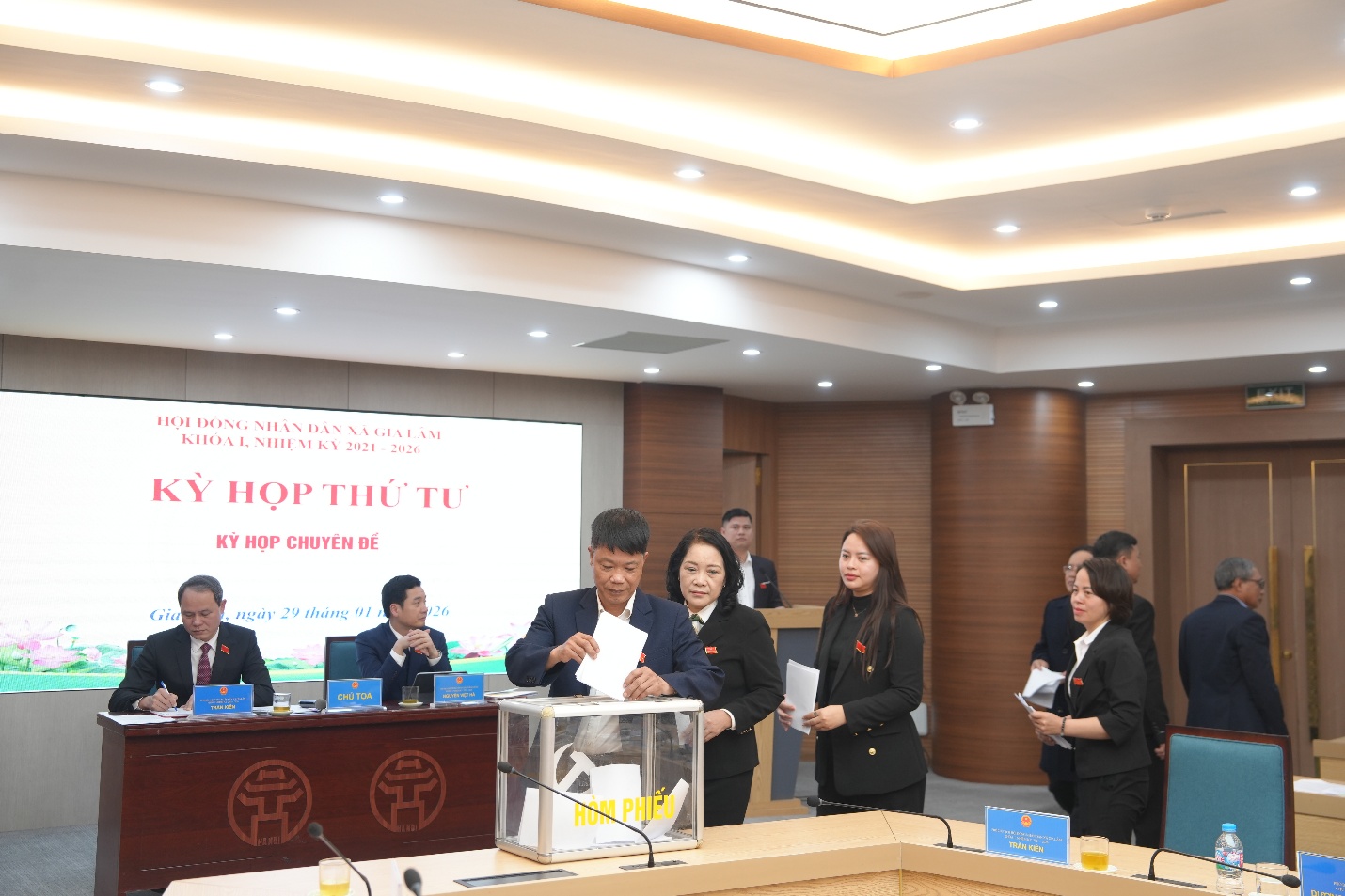 HĐND xã Gia Lâm tổ chức kỳ họp thứ 4 (kỳ họp chuyên đề)- Ảnh 5.