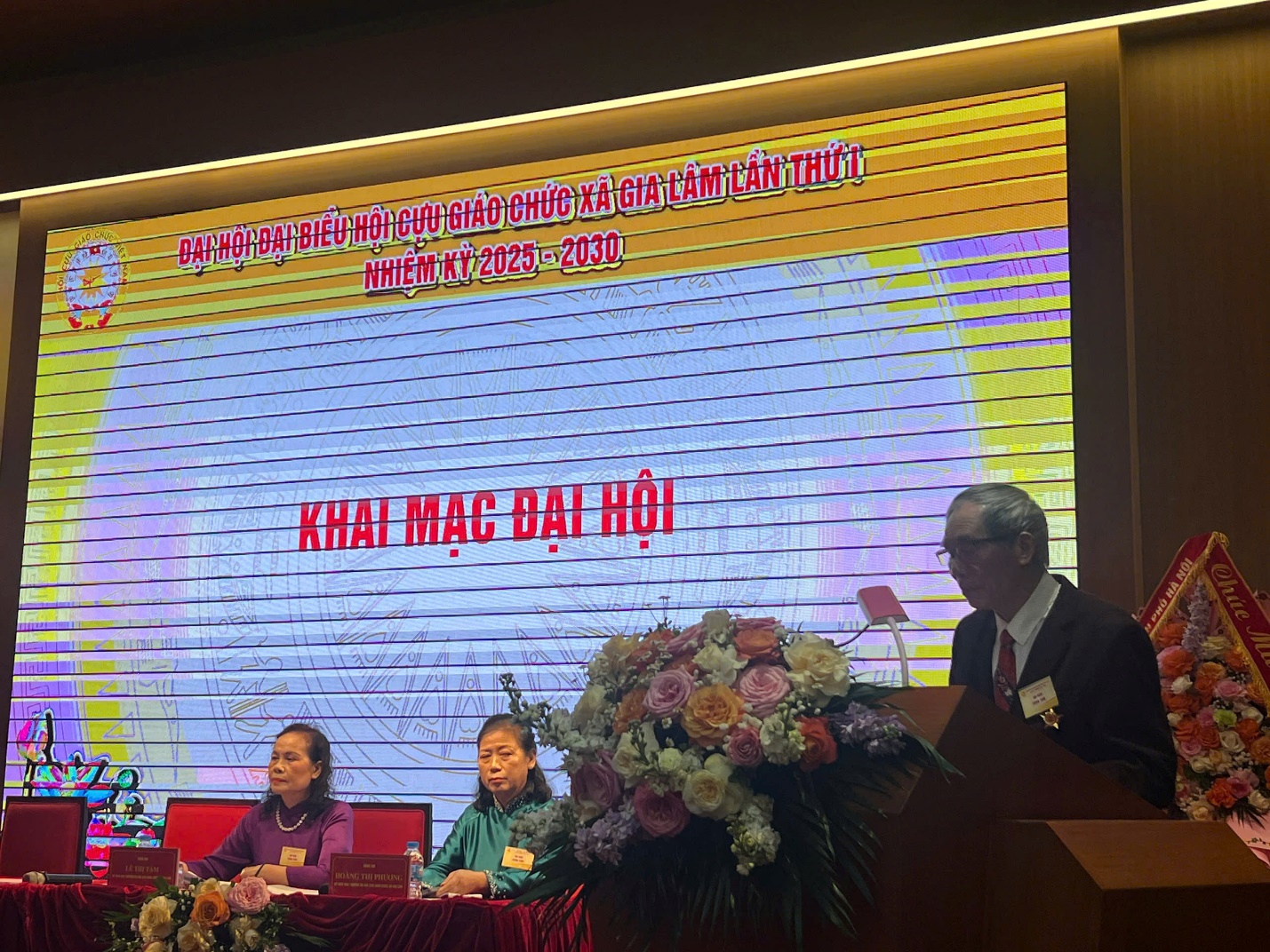 Đại hội đại biểu Hội Cựu giáo chức xã Gia Lâm lần thứ nhất, nhiệm kỳ 2025 – 2030- Ảnh 3.