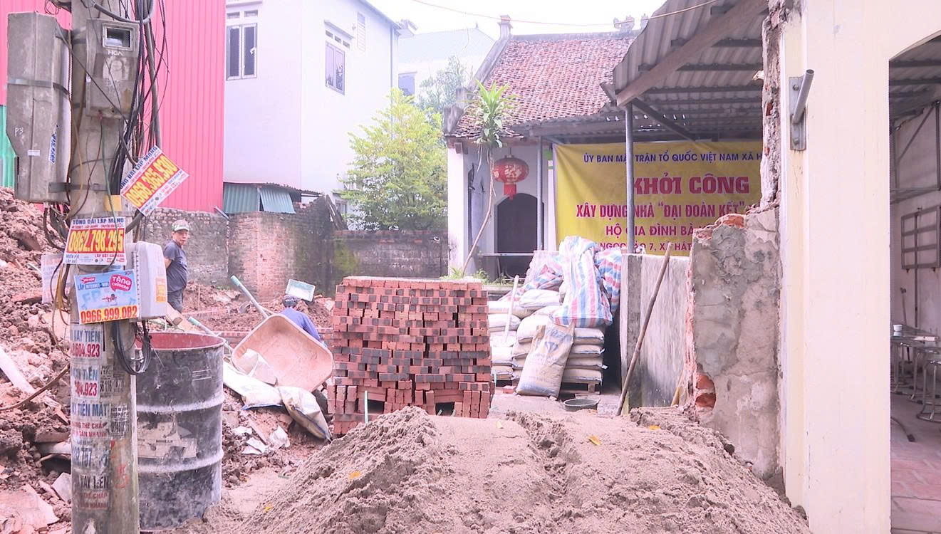 Gia đình chị Vũ Thị Hồng hiến 23 m² đất xây dựng công trình tại Điếm Ngõ Đầu, Thôn Ngọc Tảo 7, xã Hát Môn- Ảnh 2.