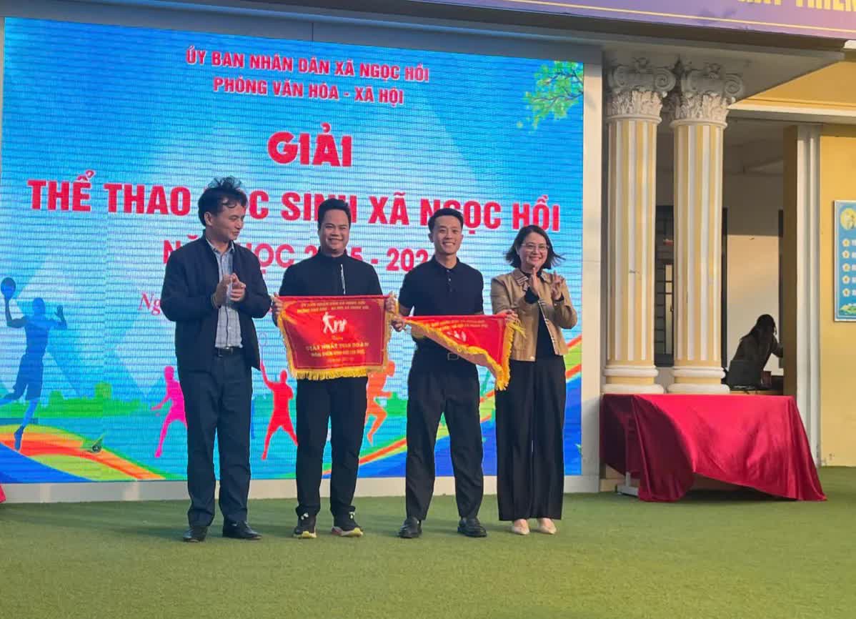 Xã Ngọc Hồi bế mạc Giải Thể thao học sinh năm học 2025–2026- Ảnh 4.