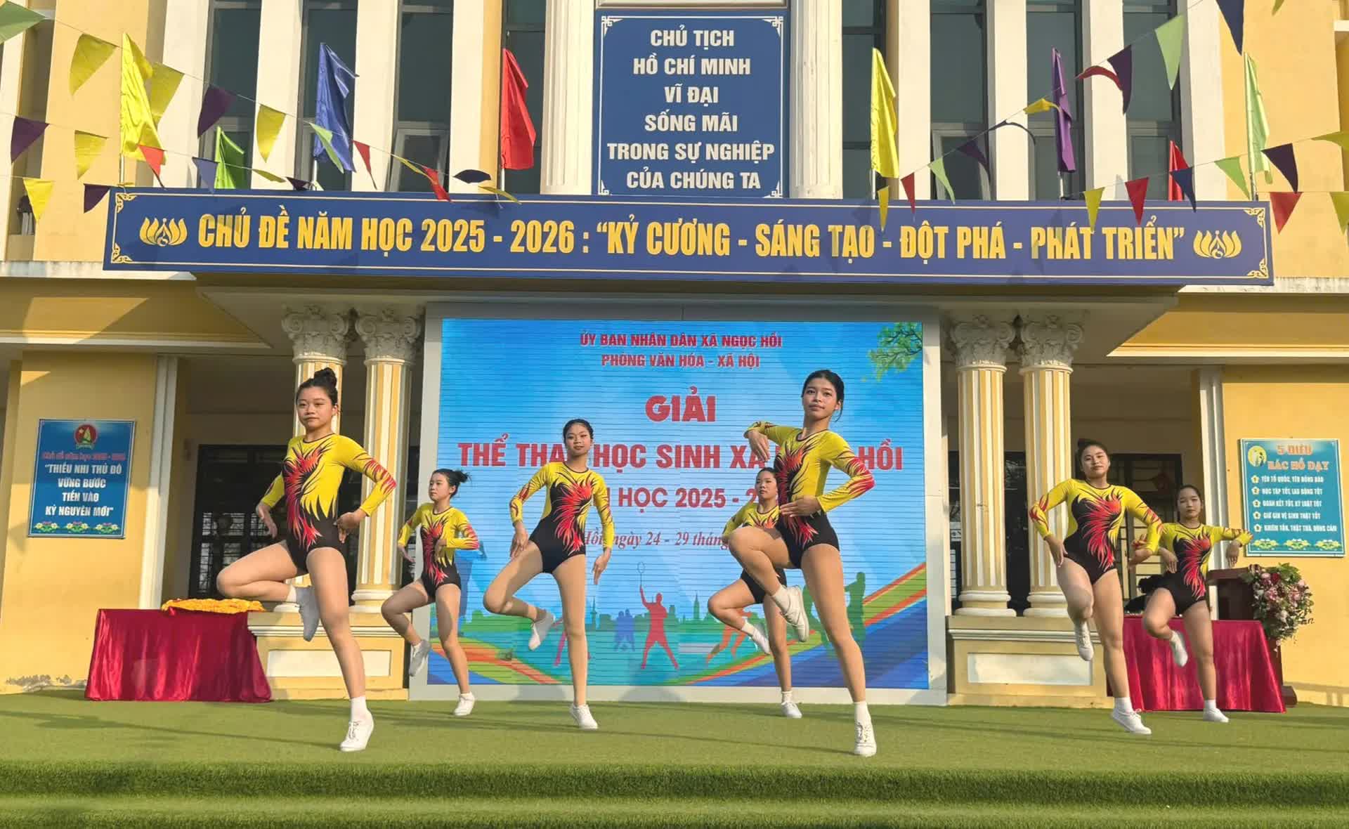 Xã Ngọc Hồi bế mạc Giải Thể thao học sinh năm học 2025–2026- Ảnh 1.