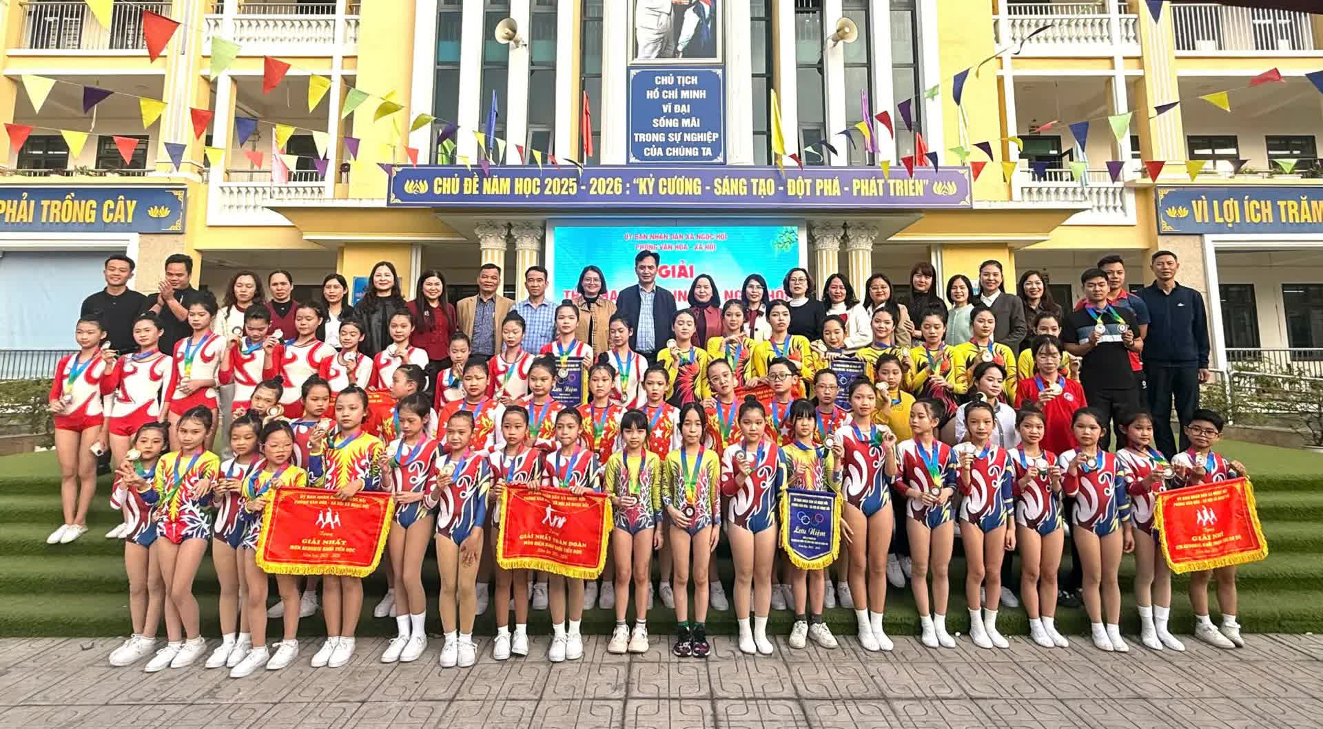 Xã Ngọc Hồi bế mạc Giải Thể thao học sinh năm học 2025–2026- Ảnh 10.