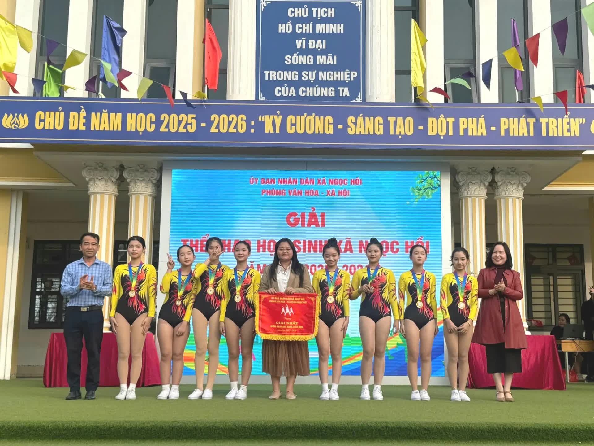 Xã Ngọc Hồi bế mạc Giải Thể thao học sinh năm học 2025–2026- Ảnh 9.