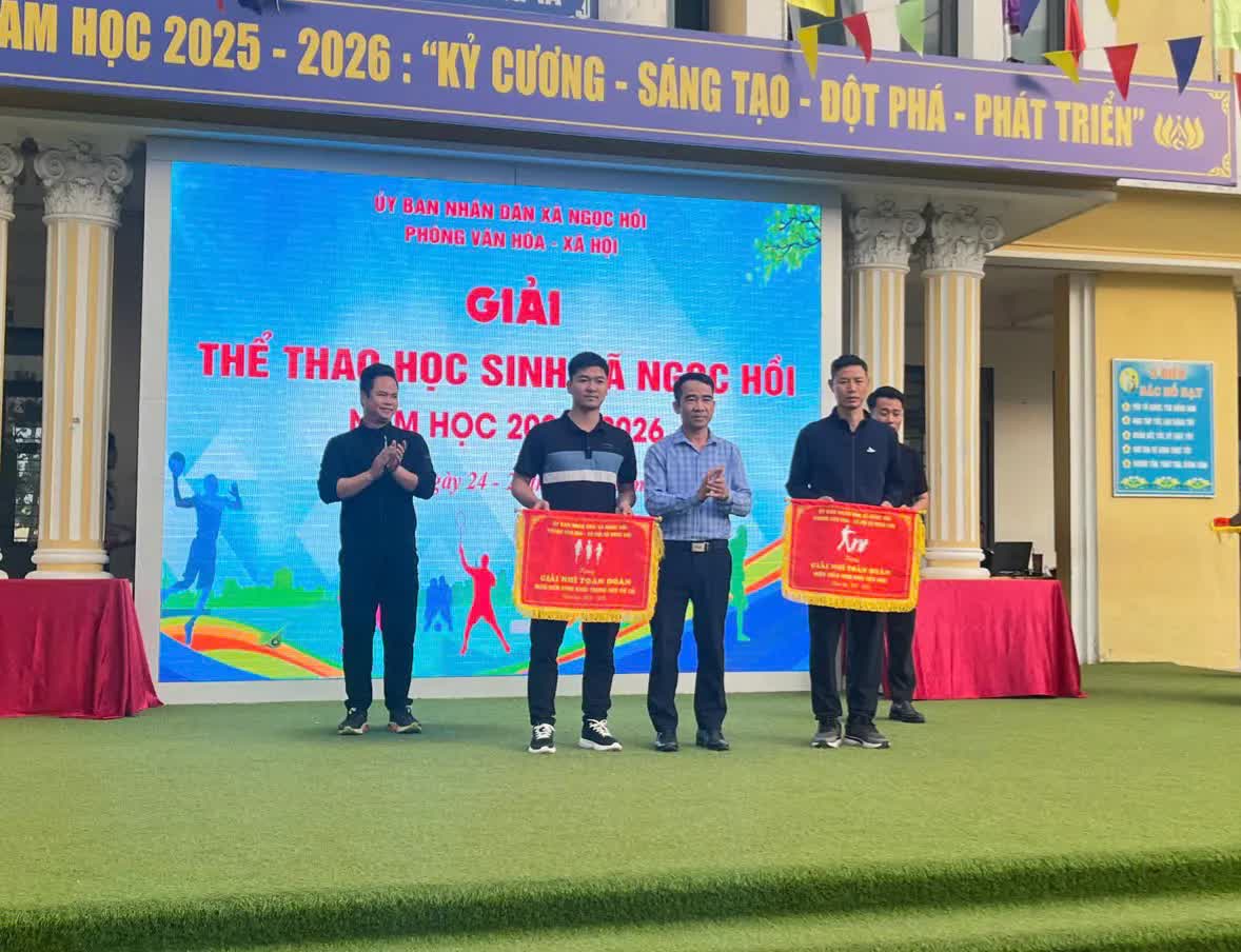 Xã Ngọc Hồi bế mạc Giải Thể thao học sinh năm học 2025–2026- Ảnh 5.