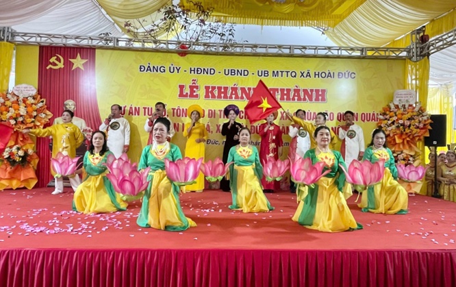 Lễ khánh thành dự án tu bổ, tôn tạo di tích chùa Lưu Xá- Ảnh 8.