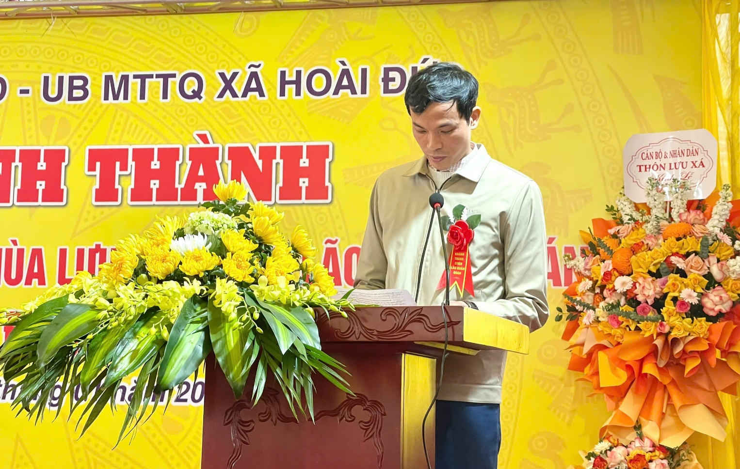 Lễ khánh thành dự án tu bổ, tôn tạo di tích chùa Lưu Xá- Ảnh 2.