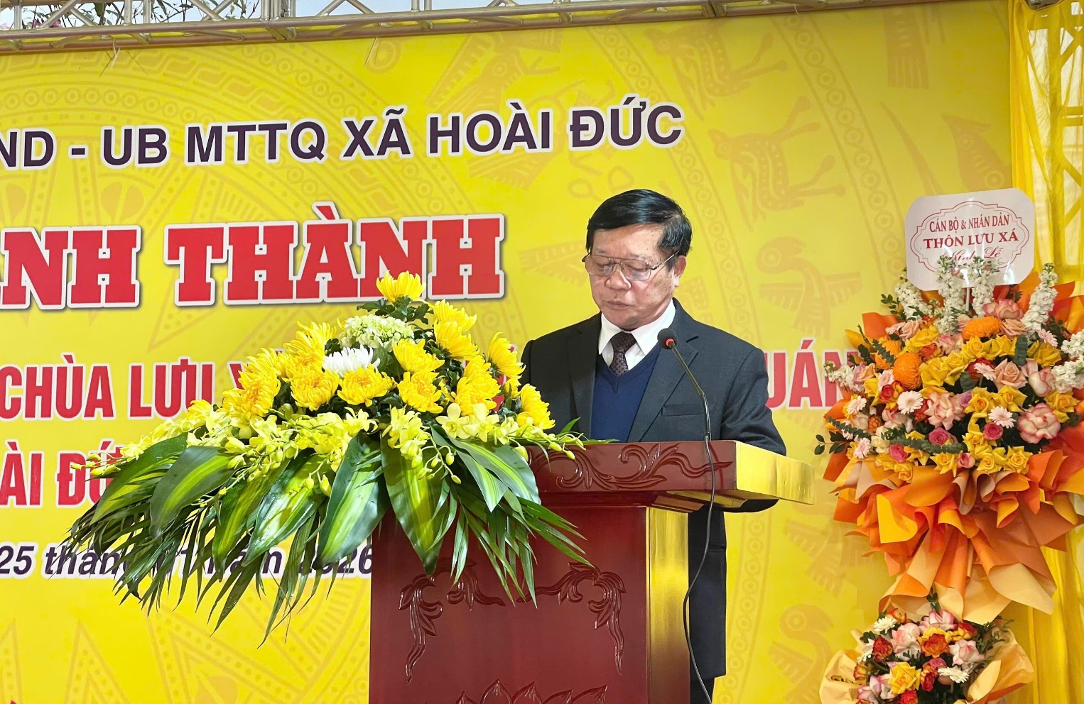 Lễ khánh thành dự án tu bổ, tôn tạo di tích chùa Lưu Xá- Ảnh 11.