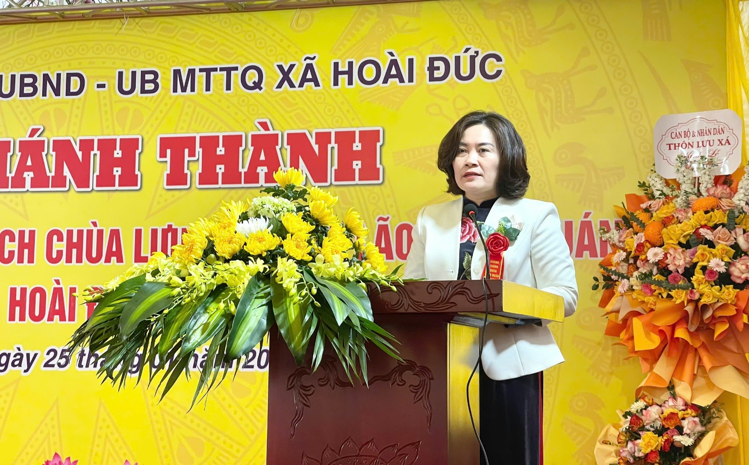 Lễ khánh thành dự án tu bổ, tôn tạo di tích chùa Lưu Xá- Ảnh 12.