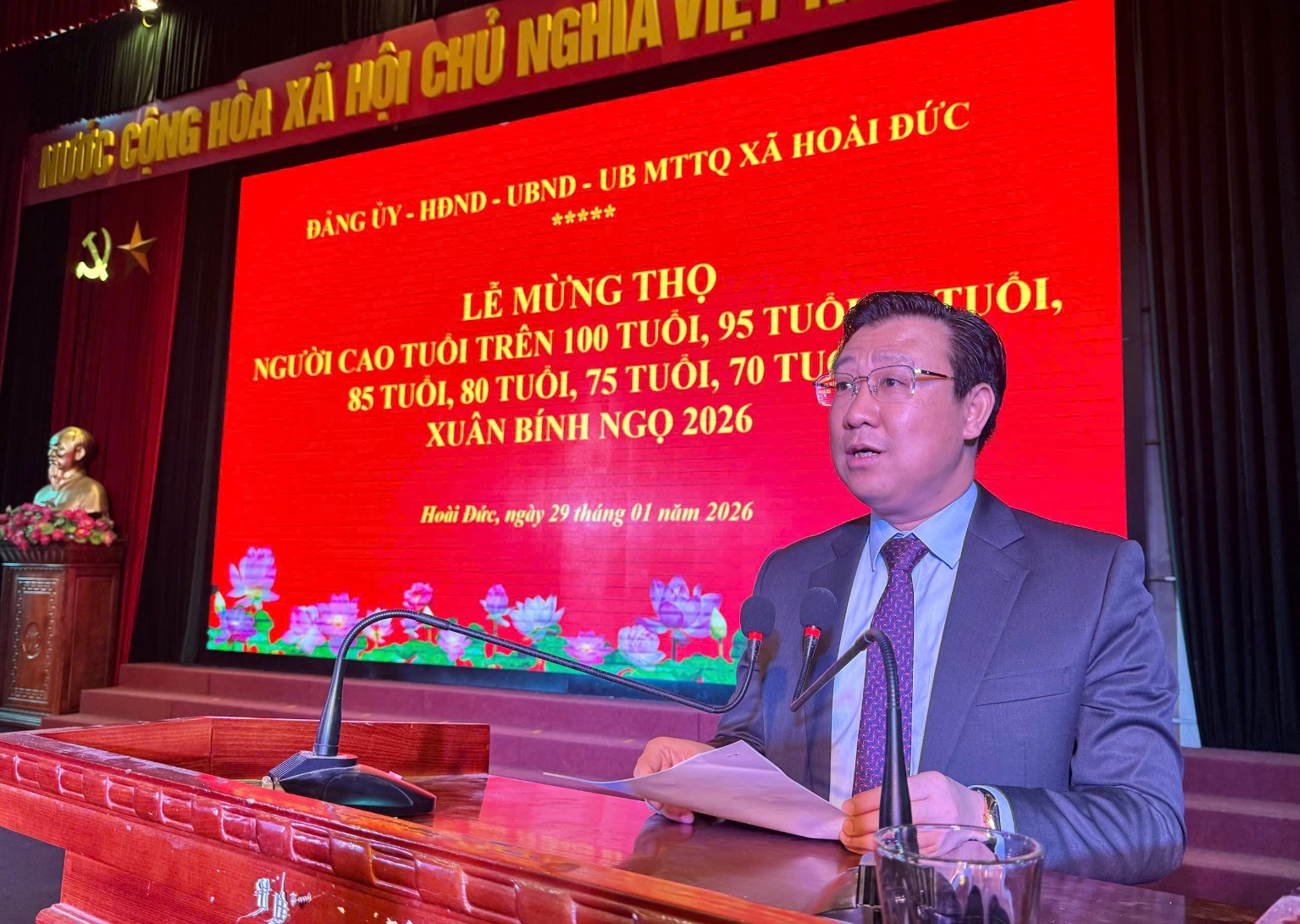 Xã Hoài Đức tổ chức chúc thọ, mừng thọ người cao tuổi năm 2026 tại khu vực Đức Thượng, Đức Giang, Trạm Trôi (cũ)- Ảnh 3.