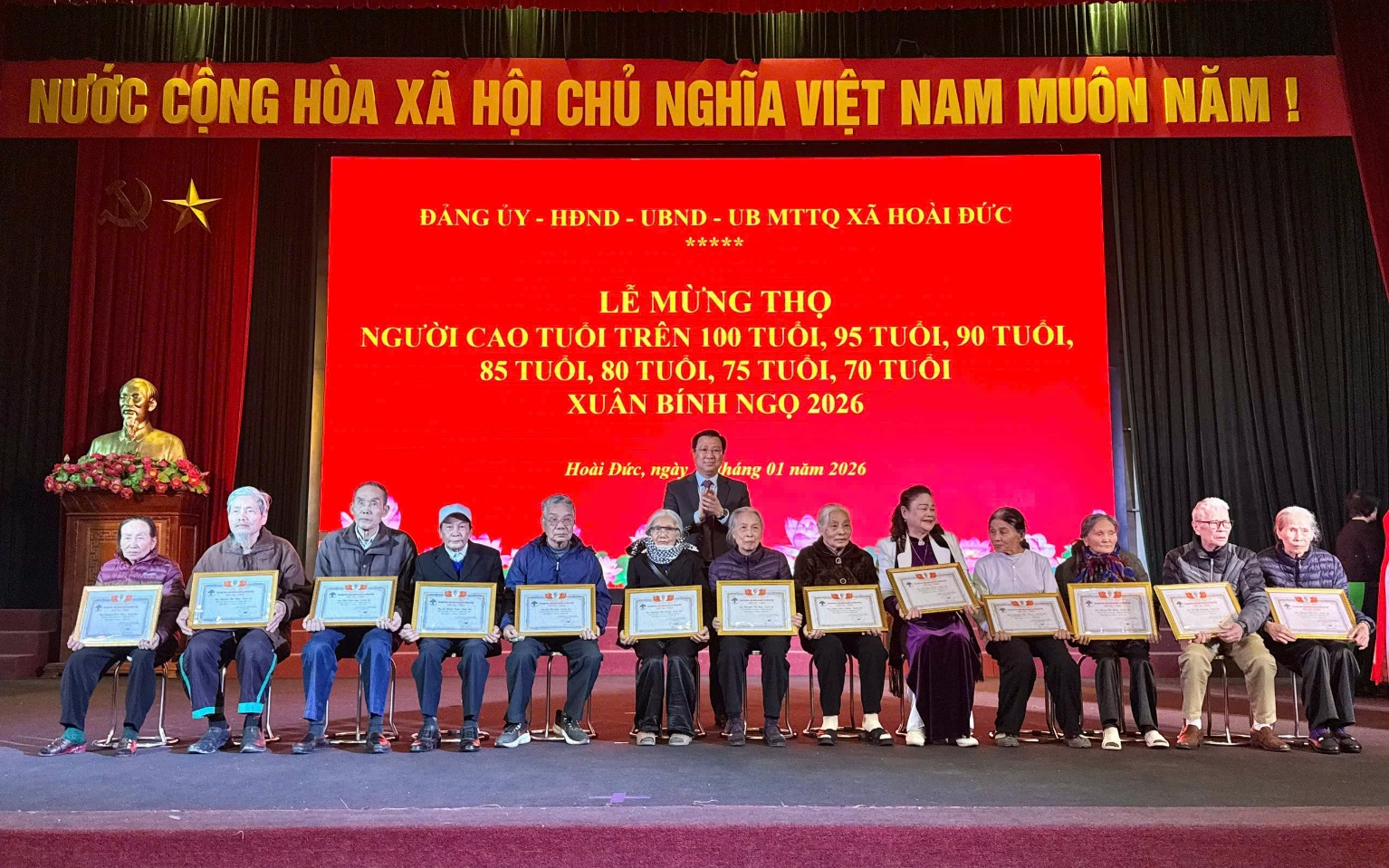 Xã Hoài Đức tổ chức chúc thọ, mừng thọ người cao tuổi năm 2026 tại khu vực Đức Thượng, Đức Giang, Trạm Trôi (cũ)- Ảnh 7.