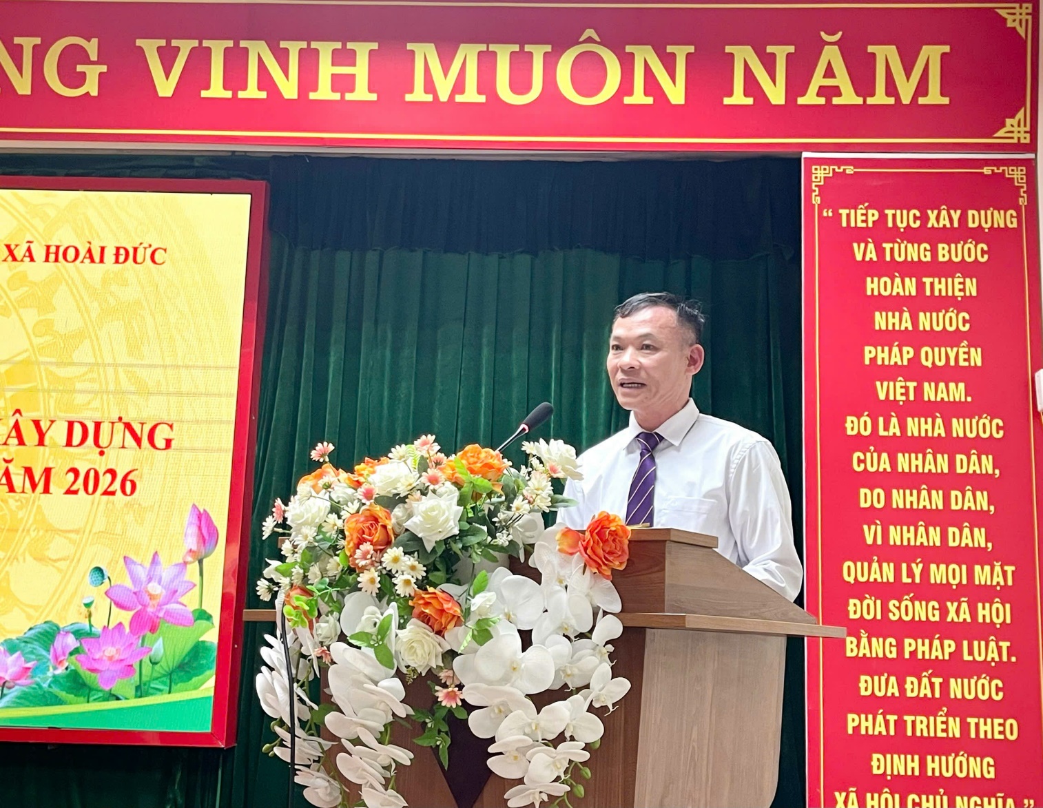 Thôn Yên Vĩnh - xã Hoài Đức tổ chức hội nghị đại biểu nhân dân bàn việc xây dựng đời sống văn hóa ở cơ sở năm 2026- Ảnh 4.