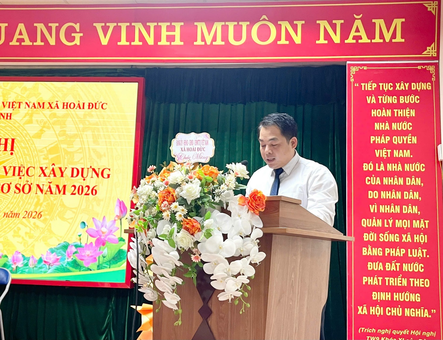 Thôn Yên Vĩnh - xã Hoài Đức tổ chức hội nghị đại biểu nhân dân bàn việc xây dựng đời sống văn hóa ở cơ sở năm 2026- Ảnh 5.