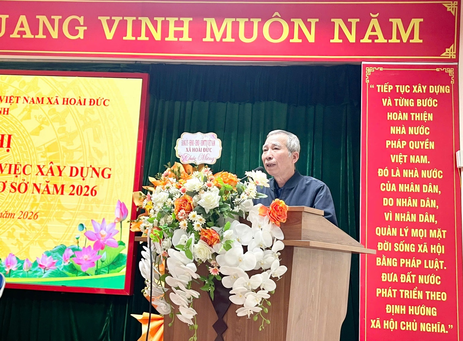 Thôn Yên Vĩnh - xã Hoài Đức tổ chức hội nghị đại biểu nhân dân bàn việc xây dựng đời sống văn hóa ở cơ sở năm 2026- Ảnh 6.