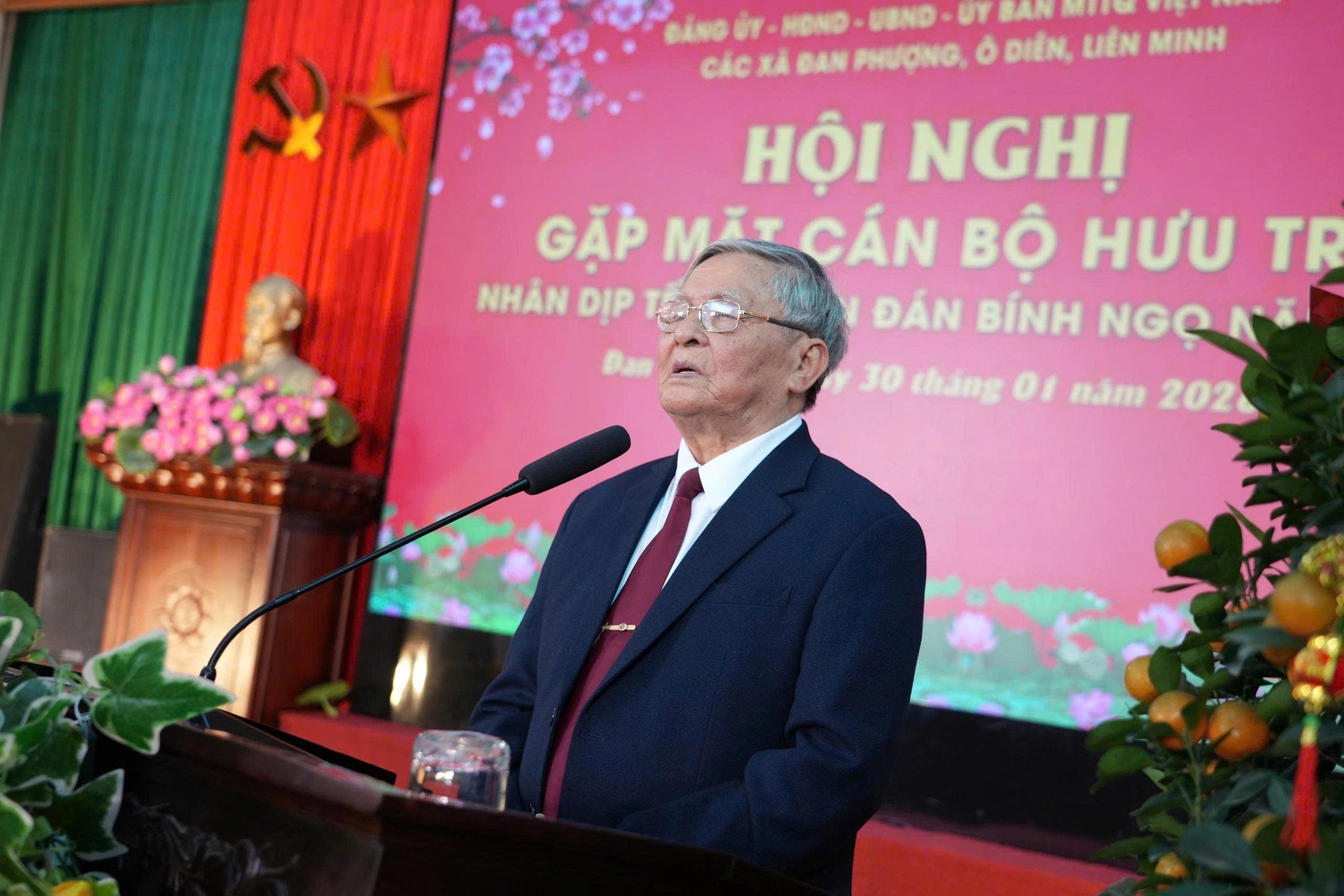 Hội nghị gặp mặt cán bộ hưu trí nhân dịp tết nguyên đán Bính Ngọ năm 2026.- Ảnh 3.