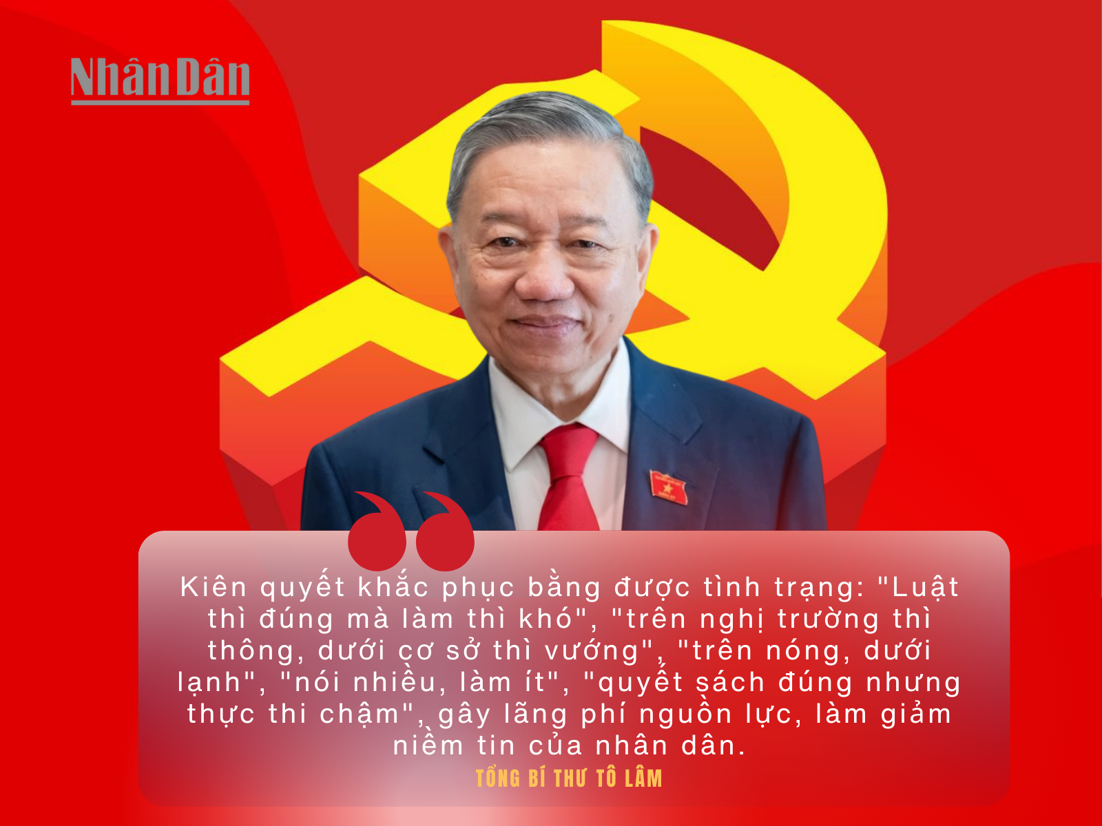 Những câu nói tâm huyết của Tổng Bí thư Tô Lâm- Ảnh 10.