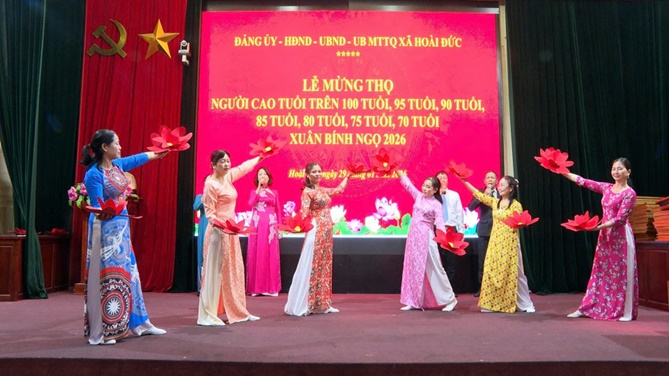 Xã Hoài Đức tổ chức chúc thọ, mừng thọ người cao tuổi năm 2026 tại khu vực Đức Thượng, Đức Giang, Trạm Trôi (cũ)- Ảnh 18.