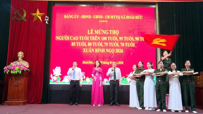 Xã Hoài Đức tổ chức chúc thọ, mừng thọ người cao tuổi năm 2026 tại khu vực Đức Thượng, Đức Giang, Trạm Trôi (cũ)- Ảnh 19.