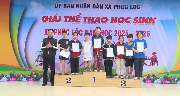 Gần 300 học sinh sôi nổi tham gia Giải thể thao học sinh xã Phúc Lộc năm học 2025–2026- Ảnh 14.