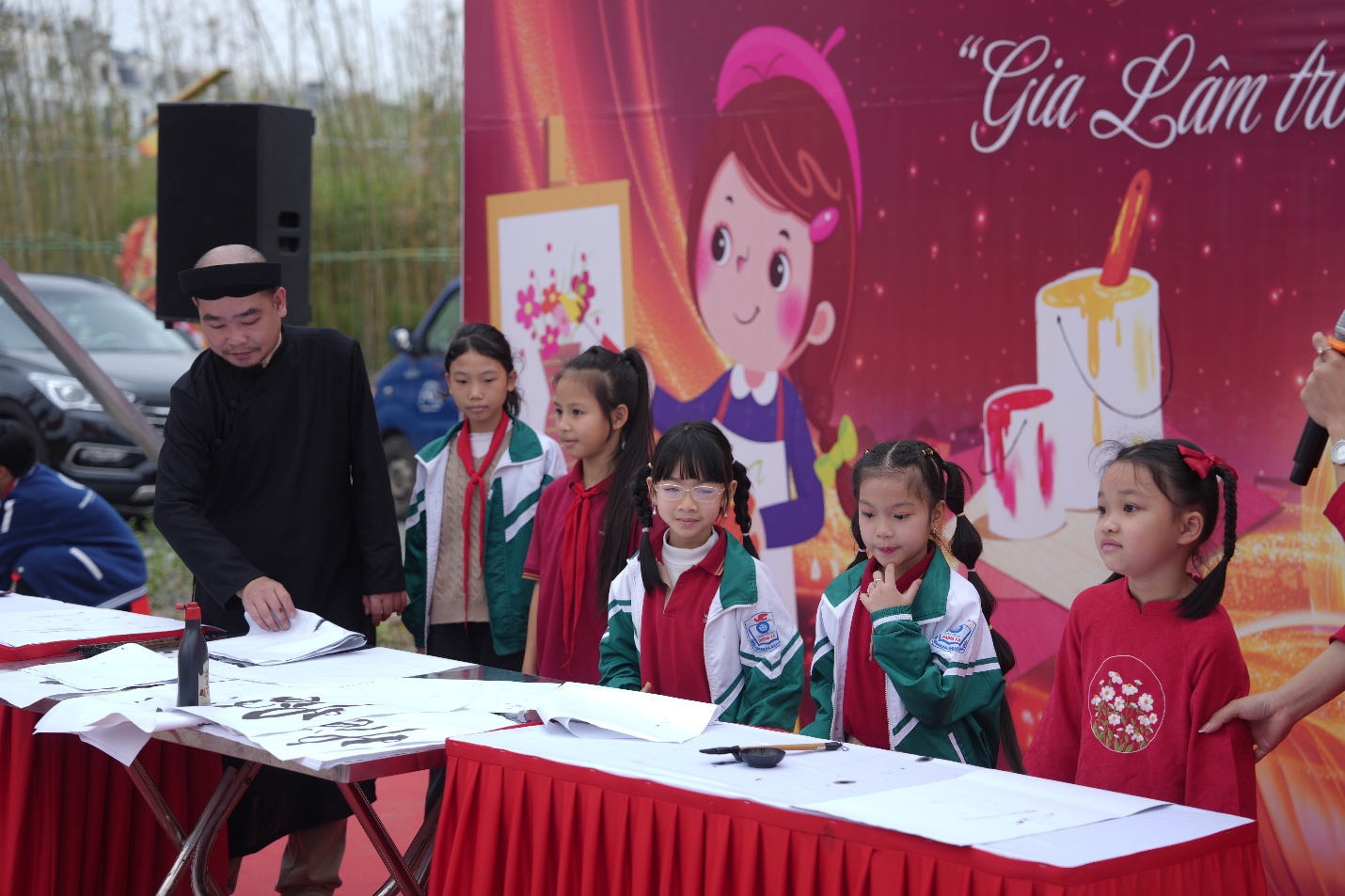 Trung tâm Dịch vụ Tổng hợp xã Gia Lâm tổ chức Cuộc thi vẽ tranh “Gia Lâm trong tim em”- Ảnh 7.