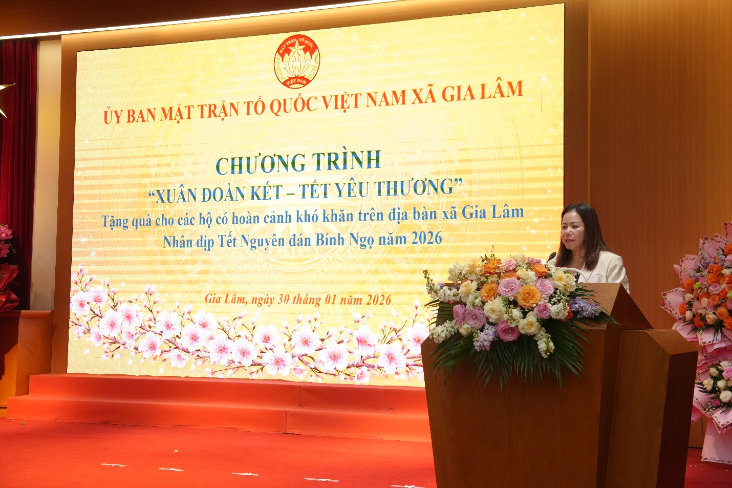 Ủy ban MTTQ xã Gia Lâm tổ chức chương trình tặng quà Tết “Xuân đoàn kết – Tết yêu thương”- Ảnh 2.