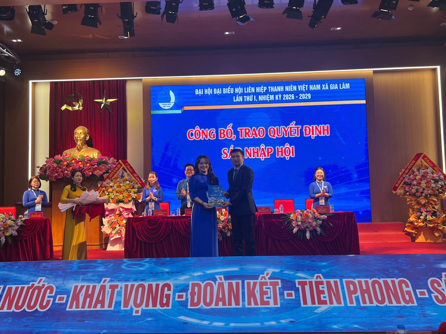 Đại hội Đại biểu Hội Liên hiệp Thanh niên Việt Nam xã Gia Lâm lần thứ I, nhiệm kỳ 2026 – 2029- Ảnh 2.