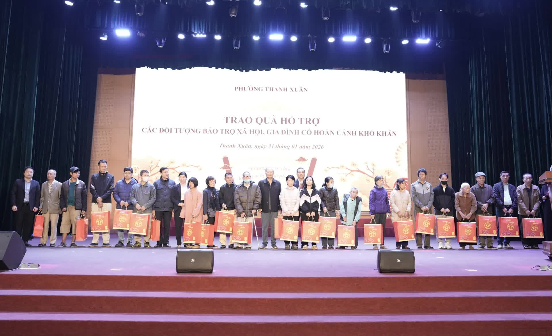 Xuân Nhân Ái - Tết ấm nghĩa tình ở phường Thanh Xuân- Ảnh 4.