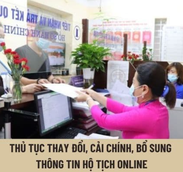 Thủ tục hành chính thay đổi, cải chính, bổ sung thông tin hộ tịch, xác định lại dân tộc được thực hiện hoàn toàn trực tuyến từ năm 2026- Ảnh 1.
