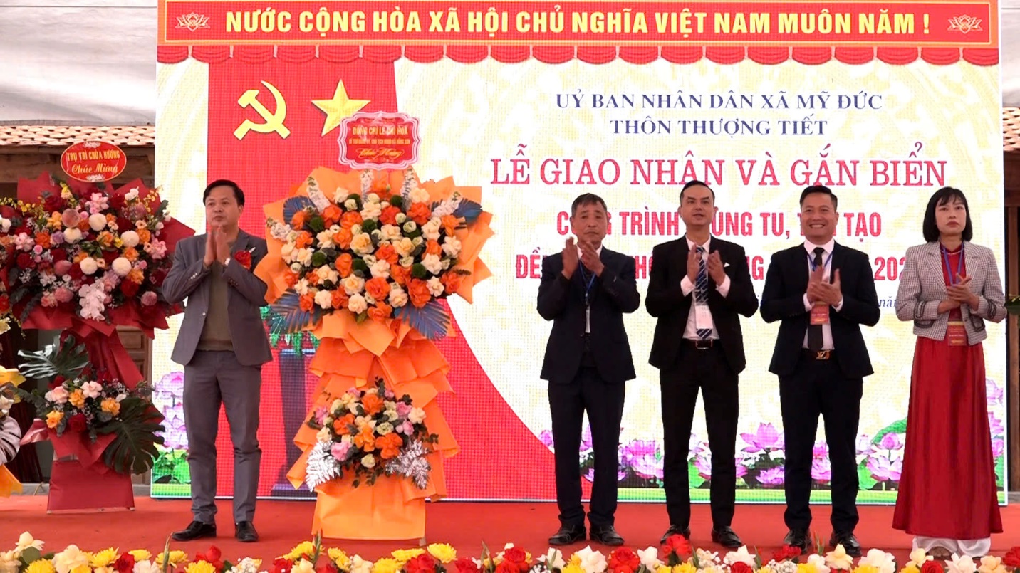 Lễ hội truyền thống và công trình Đền làng Thượng Tiết, biểu tượng của tinh thần yêu nước và sức mạnh đại đoàn kết toàn dân.- Ảnh 2.