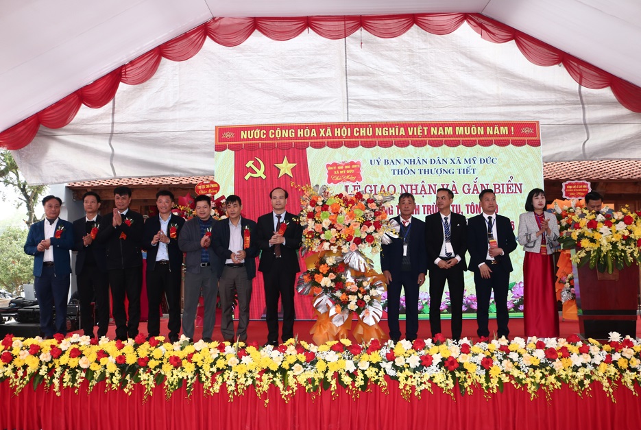 Lễ hội truyền thống và công trình Đền làng Thượng Tiết, biểu tượng của tinh thần yêu nước và sức mạnh đại đoàn kết toàn dân.- Ảnh 3.