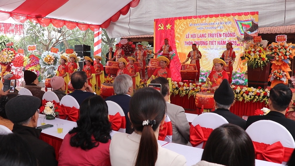 Lễ hội truyền thống và công trình Đền làng Thượng Tiết, biểu tượng của tinh thần yêu nước và sức mạnh đại đoàn kết toàn dân.- Ảnh 18.