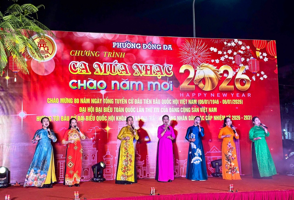 Rộn ràng tiếng hát mừng Đảng, mừng năm mới- Ảnh 3.