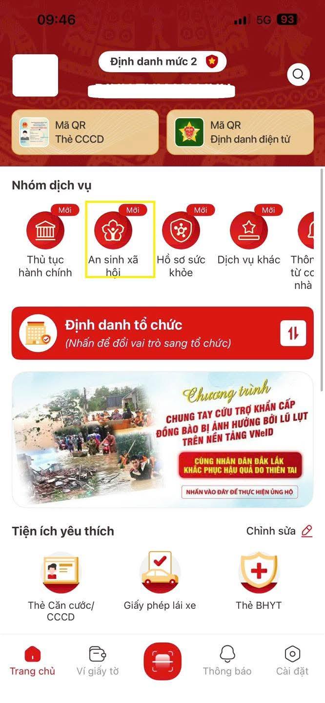 Hướng dẫn nhận 400.000 đồng quà tặng dịp Tết nguyên đán 2026 qua VNEID- Ảnh 2.