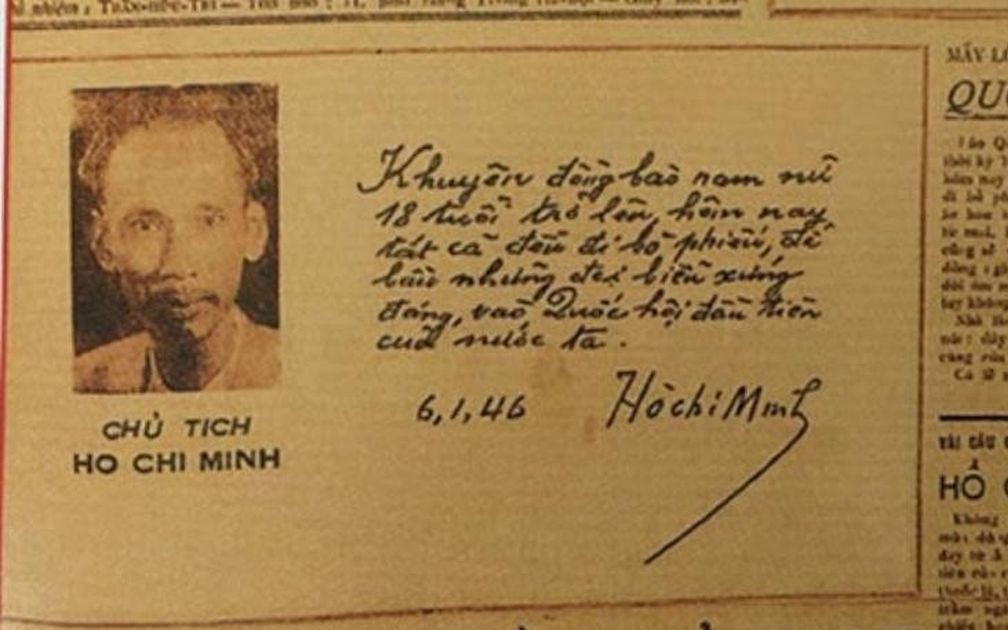 Mốc son chói lọi – Ý nghĩa lịch sử của cuộc Tổng tuyển cử đầu tiên của Quốc hội Việt Nam