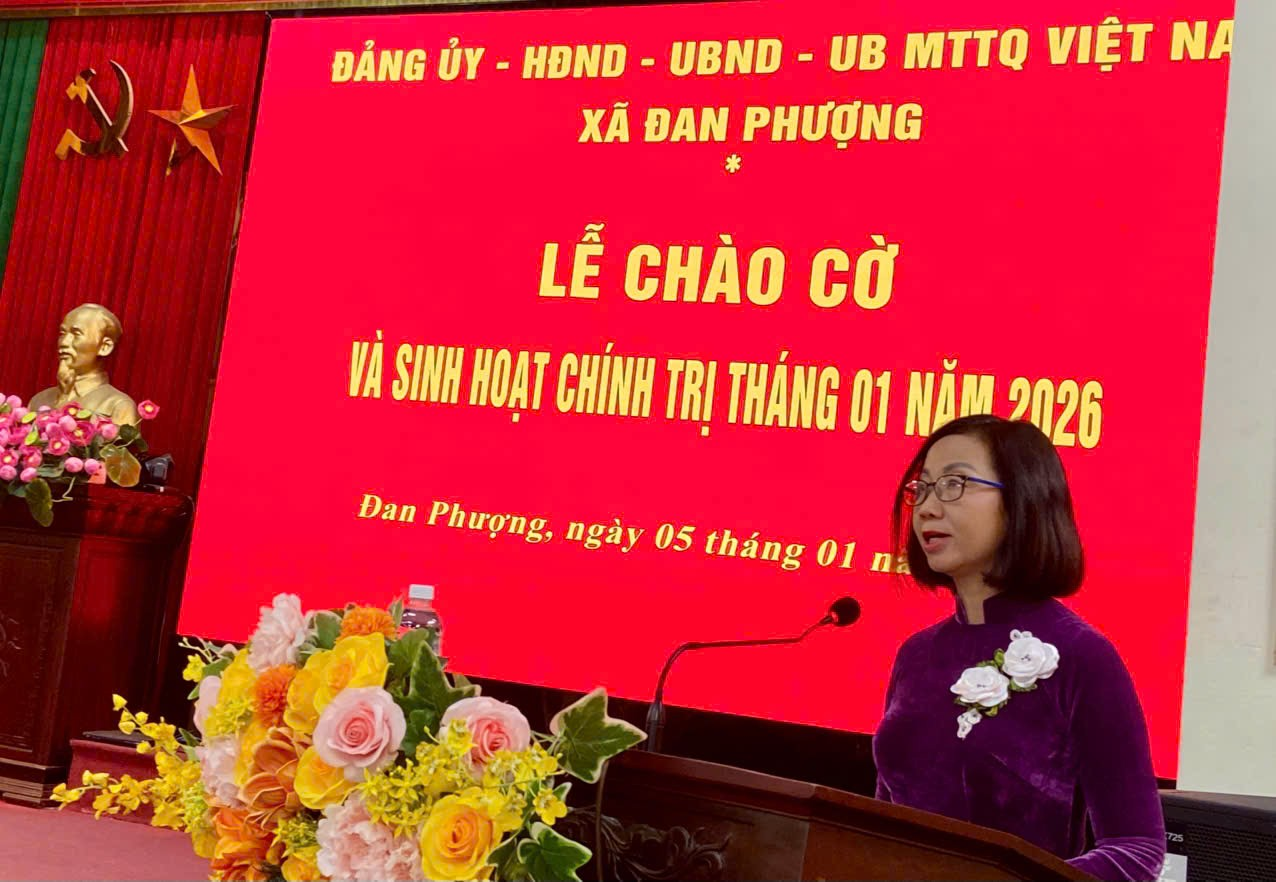 Lễ chào cờ và sinh hoạt chính trị tháng 01 năm 2026.- Ảnh 2.