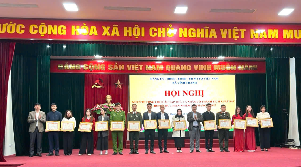 ĐẢNG ỦY – HĐND – UBND – UB MTTQ VIỆT NAM XÃ VĨNH THANH TỔ CHỨC LỄ CHÀO CỜ, SINH HOẠT DƯỚI CỜ THÁNG 01 NĂM 2026- Ảnh 6.