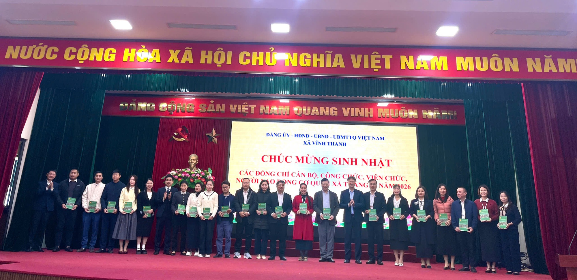 ĐẢNG ỦY – HĐND – UBND – UB MTTQ VIỆT NAM XÃ VĨNH THANH TỔ CHỨC LỄ CHÀO CỜ, SINH HOẠT DƯỚI CỜ THÁNG 01 NĂM 2026- Ảnh 10.