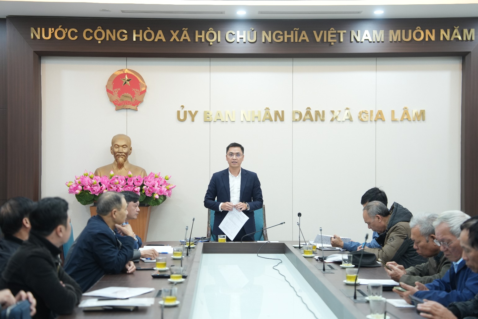 UBND xã Gia Lâm họp giao ban tiến độ sản xuất nông nghiệp, triển khai kế hoạch vụ Xuân năm 2026- Ảnh 5.