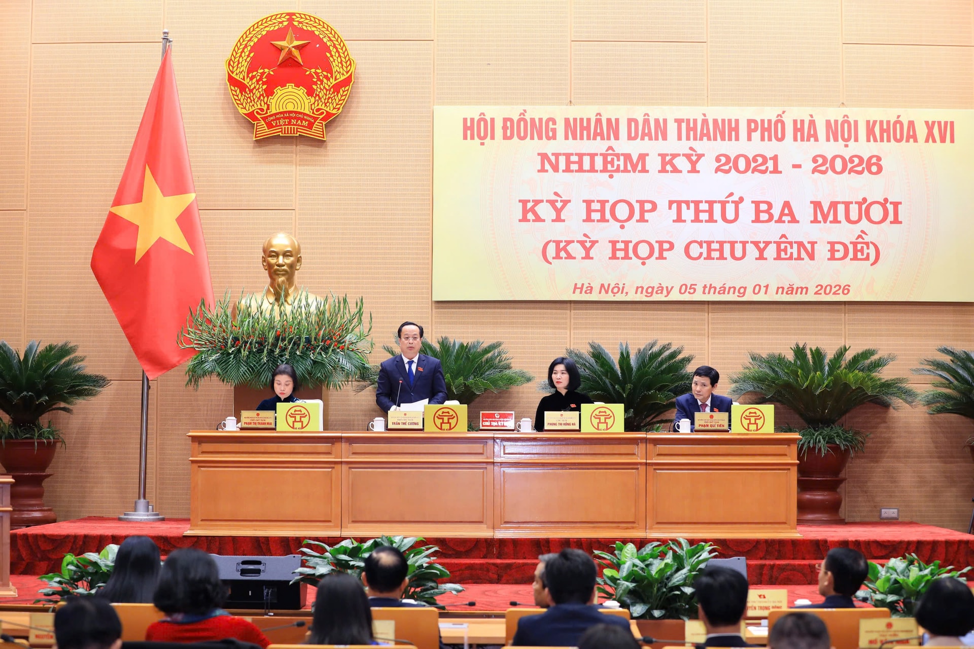 HĐND thành phố Hà Nội tổ chức kỳ họp chuyên đề kiện toàn nhiều chức danh lãnh đạo- Ảnh 1.