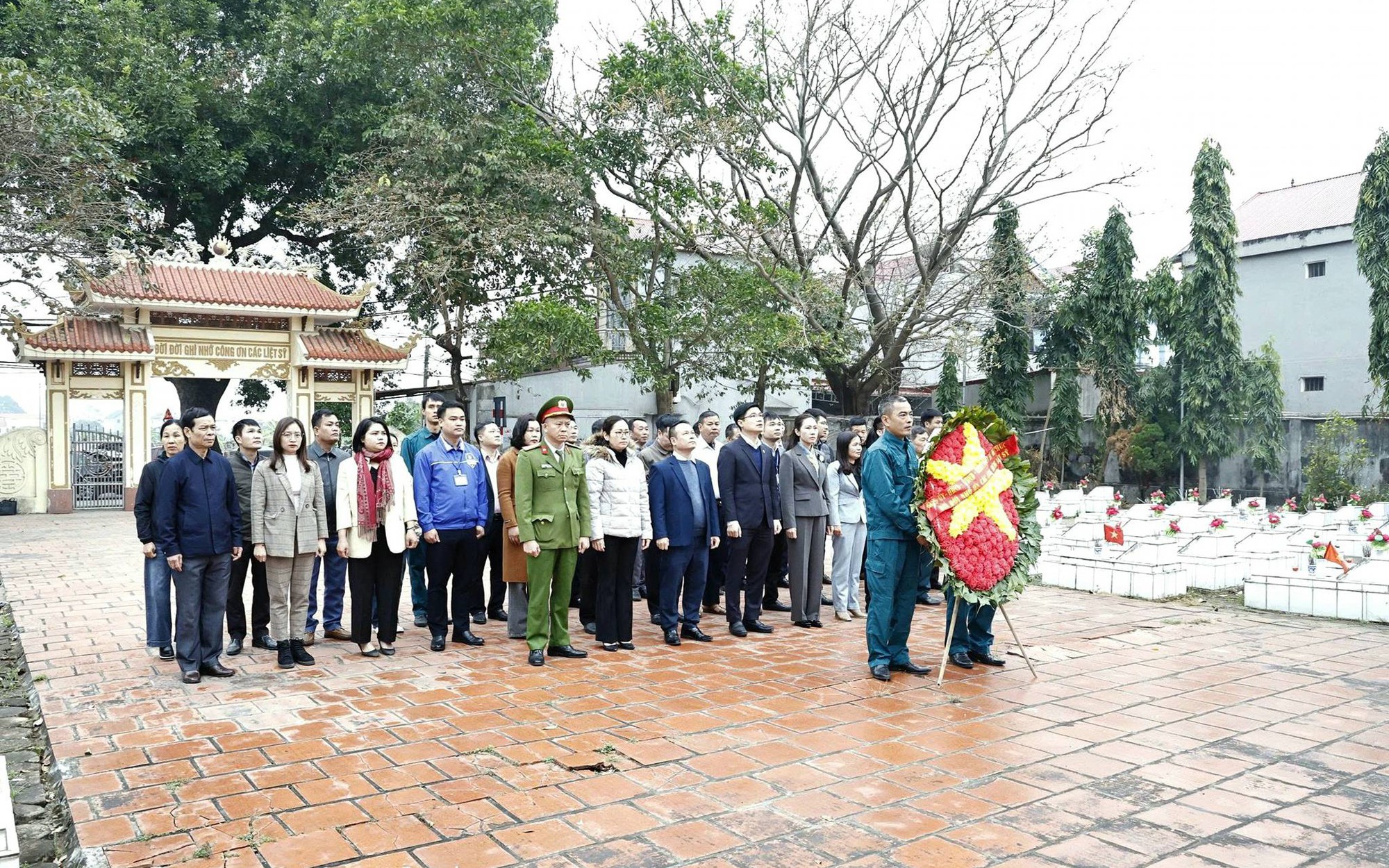 XÃ ĐA PHÚC - LỄ DÂNG HƯƠNG, HOA TƯỞNG NIỆM CÁC ANH HÙNG LIỆT SĨ NHÂN DỊP ĐẦU XUÂN NĂM MỚI 2026