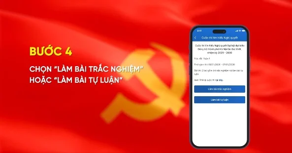 Hướng dẫn tham gia Cuộc thi tìm hiểu Nghị quyết Đại hội Đảng bộ thành phố Hà Nội lần thứ XVIII- Ảnh 4.