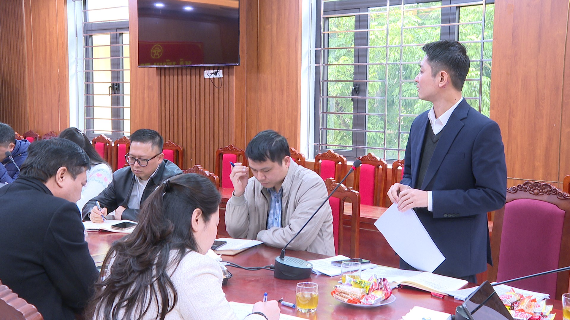 THƯỜNG TRỰC HĐND XÃ VĨNH THANH TỔ CHỨC HỘI NGHỊ ĐÁNH GIÁ KẾT QUẢ THỰC HIỆN NHIỆM VỤ CÔNG TÁC THÁNG 12/2025, TRIỂN KHAI NHIỆM VỤ TRỌNG TÂM THÁNG 01/2026- Ảnh 3.