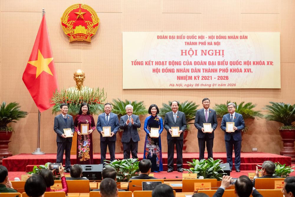 LÃNH ĐẠO XÃ VĨNH THANH DỰ HỘI NGHỊ TỔNG KẾT HOẠT ĐỘNG NHIỆM KỲ 2021 – 2026 CỦA ĐOÀN ĐBQH VÀ HĐND THÀNH PHỐ HÀ NỘI- Ảnh 6.