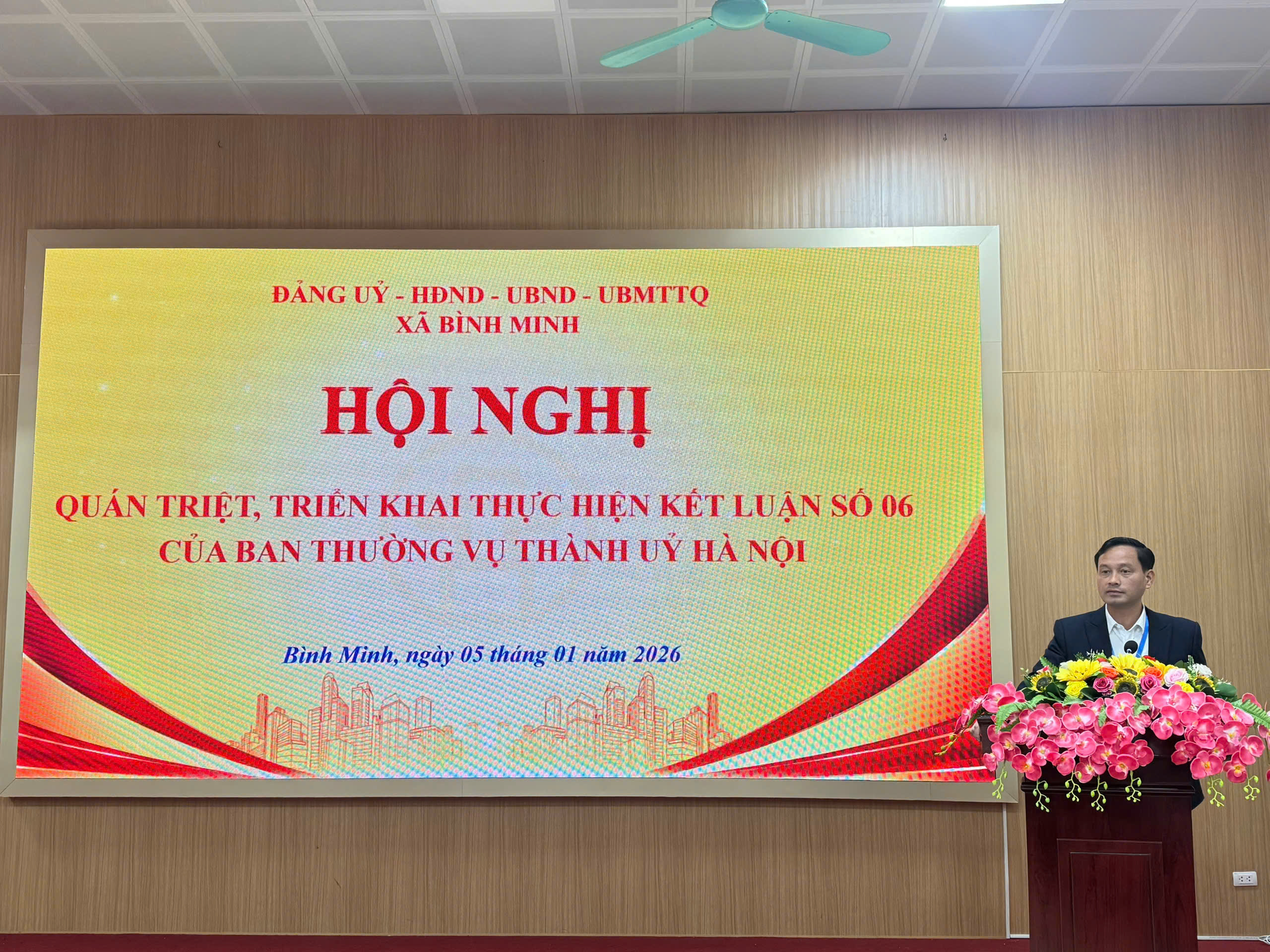 Đảng ủy xã Bình Minh triển khai Kế hoạch thực hiện Kết luận số 06-KL/TU của Ban Thường vụ Thành ủy Hà Nội về "Kết quả giám sát công tác lãnh đạo, chỉ đạo và tổ chức thực hiện một số chuyên đề trọng tâm, cấp bách cuối năm 2025"