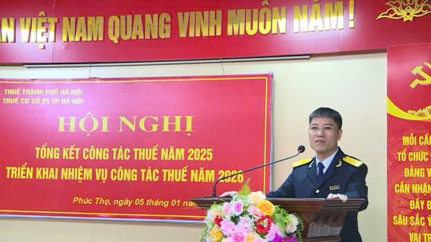 Thuế cơ sở 25 TP Hà Nội tổng kết công tác thuế năm 2025- Ảnh 2.