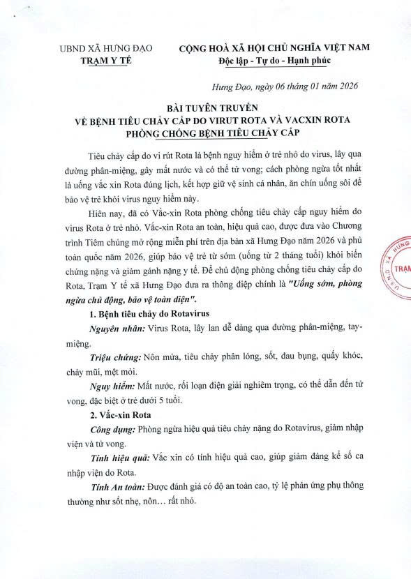 BỆNH TIÊU CHẢY CẤP DO VIRUT ROTA VÀ VACXIN ROTA PHÒNG CHỐNG BỆNH TIÊU CHẢY CẤP- Ảnh 1.